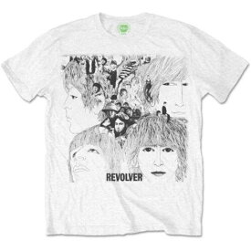 The Beatles - Revolver - 3X White t-shirt メンズ