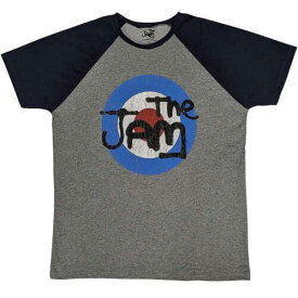 Bravado The Jam - Vintage Logo - Grey & Navy Blue Raglan t-shirt メンズ