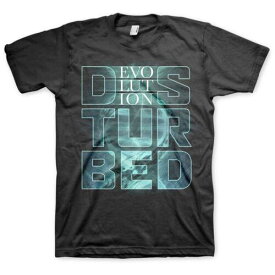 Disturbed - Evolution - Black t-shirt メンズ