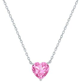 Classic Women's Necklace Silver 8mm Rose October Heart Perciosa Crystal M-7131 レディース