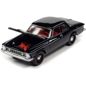 Johnny Lightning 1/64 Diecast Model Car 1962 Plymouth Savoy Max Wedge Silhouette