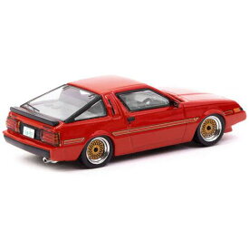 Tarmac Works 1/64 Diecast Model Car Road64 Series Mitsubishi Starion Bright Red
