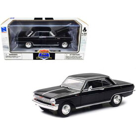 New Ray 1/25 Diecast Car Muscle Car Collection 1964 Chevrolet Nova SS Black