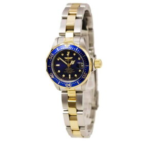 Invicta Women's Watch Pro Diver Quartz Blue Dial Two Tone Steel Bracelet 8942 レディース