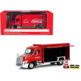 Motorcity Classics 1/50 Diecast Beverage Delivery Truck Coca-Cola with Handcart