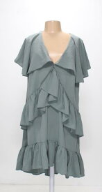 エイソス ASOS Womens Green Dress Size 14 (SW-7146676) レディース