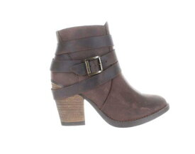 Mas Artisan Womens Chocolate Ankle Boots Size 6 レディース