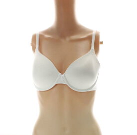 Victoria's Secret Womens Lined Perfect Coverage with Bow Bra 36D - White レディース