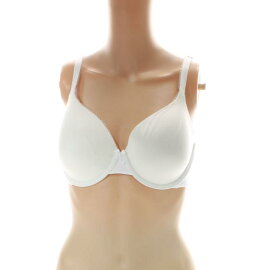 Victoria's Secret Womens Lined Perfect Coverage with Bow Bra 38DDD - White レディース