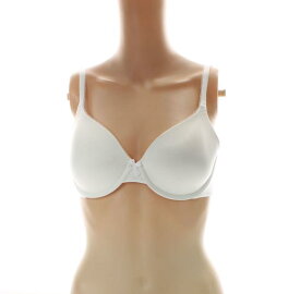 Victoria's Secret Womens Lined Perfect Coverage with Bow Bra 32D - White レディース