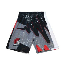 ミッチェルアンドネス Mens Mitchell & Ness NBA HYPER HOOPS SWINGMAN SHORTS - TRAIL BLAZERS 1991 メンズ