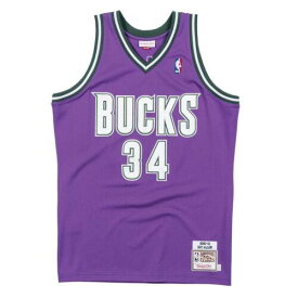 ミッチェルアンドネス Mens Mitchell & Ness NBA Authentic Jersey Milwaukee Bucks Ray Allen #34 メンズ