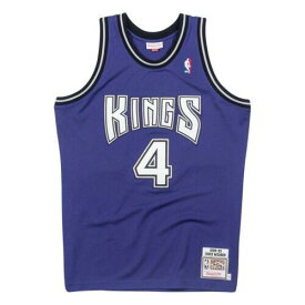 ミッチェルアンドネス Mens Mitchell & Ness NBA Authentic Jersey Sacramento Kings Chris Webber #4 メンズ