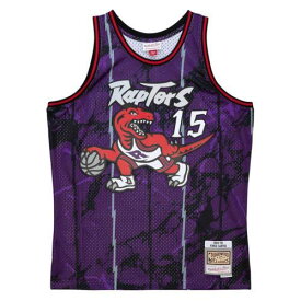 ミッチェルアンドネス MITCHELL & NESS NBA TEAM MARBLE SWINGMAN JERSEY TORONTO RAPTORS 1998 VINCE CARTE メンズ