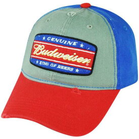 Budweiser Men's Vintage Distressed Genuine King of Beers Snapback Hat Cap メンズ
