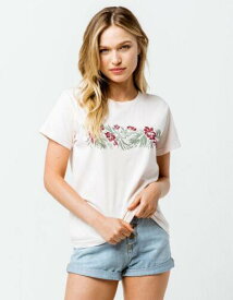 ROXY ロキシー Roxy Women's Heritage Floral Graphic Tee T-Shirt - Pink レディース