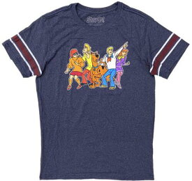 Scooby Doo Men's Officially Licensed Character Group Graphic Print Tee T-Shirt メンズ