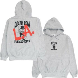Death Row Records Men's LA Graffiti Graphic Logo Hoodie Sweatshirt メンズ