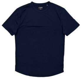 Cuts Clothing Men's Curve Hem Classic Fit Crew Neck PYCA Pro Tee T-Shirt Small メンズ