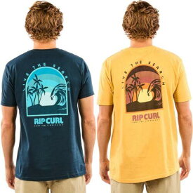 RIP CURL リップカール Rip Curl Men's Surf Revival Coastal Tee T-Shirt メンズ