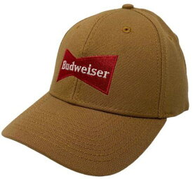 Budweiser Anheuser-Busch Beer Men's Embroidered Snapback Hat Cap in Carmel メンズ