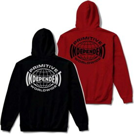 Primitive Apparel プリミティブ Primitive Skate X Independent Skateboard Truck Embroidered Hoodie Sweatshirt メンズ
