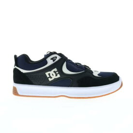 ディーシー DC Kalynx Zero ADYS100819-XKKB Mens Blue Leather Skate Sneakers Shoes メンズ