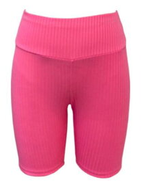 JENNI INTIMATES Intimates Pink Bike-Short Knit Fabric Sleep Shorts M レディース
