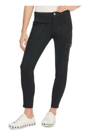 ディーケーエヌワイ DKNY Womens Black Zippered Pocketed Skinny Pants 30 レディース