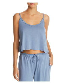 スキン NATURAL SKIN Intimates Blue Cut Out Back Cami Trim Sleep Shirt Pajama Top XL レディース