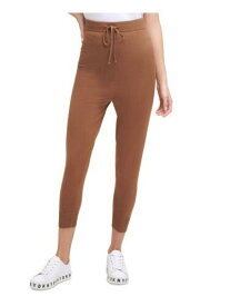 ディーケーエヌワイ DKNY Womens Brown Stretch Ribbed Skinny Pants XL レディース