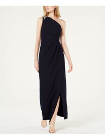 カルバンクライン CALVIN KLEIN Womens Navy Sleeveless Maxi Formal Sheath Dress 6 レディース