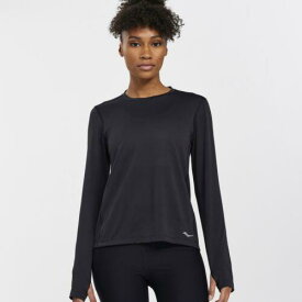 サッカニー Saucony Women Stopwatch Long Sleeve Apparel レディース