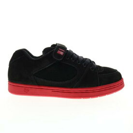 エス ES Accel OG Plus 5101000204595 Mens Black Skate Inspired Sneakers Shoes メンズ