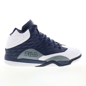 フィラ Fila Fazal 1BM01248-420 Mens Blue Synthetic Athletic Basketball Shoes メンズ