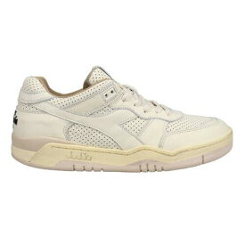 ディアドラ Diadora B.560 Apulia Used Italia Lace Up Mens Off White Sneakers Casual Shoes 1 メンズ