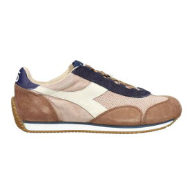 ディアドラ Diadora Equipe Suede Sw Lace Up Mens Brown Sneakers Casual Shoes 175150-30049 メンズ