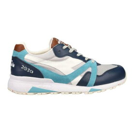 ディアドラ Diadora N9000 2030 Italia Lace Up Mens Blue Off White Sneakers Casual Shoes 17 メンズ