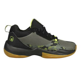 アンドワン AND1 Vroom Camouflage Basketball Mens Black Green Sneakers Athletic Shoes MNA1 メンズ