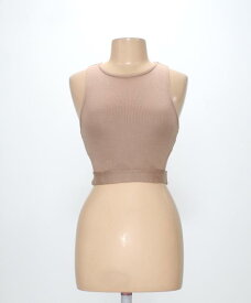 Forever 21 Womens Brown Sleeveless Top Size L (SW-7138044) レディース
