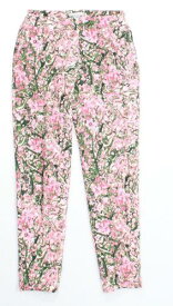 H&M Womens Multi Casual Pants Size 2 (SW-7097782) レディース