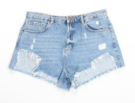 Forever21 Womens Blue Shorts Size 30 (SW-7071925) レディース
