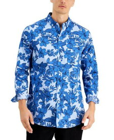 Club Room Mens Botanical Floral-Print Shirt Multi メンズ