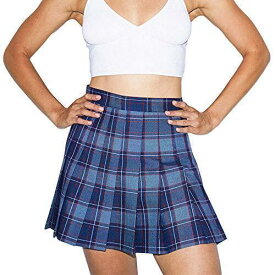 American Apparel Womens Tennis Skirt Navy Plaid XX-Small Size XXS レディース