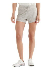 ラッキー Lucky Brand Hacci Rib Drawstring Shorts in Heather Grey Size X-Large Gray Size レディース