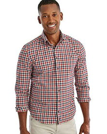 ジョニー オー johnnie-O Coen Long Sleeve Woven Shirt (Malibu Red) Mens Clothing MC-7236494 メンズ