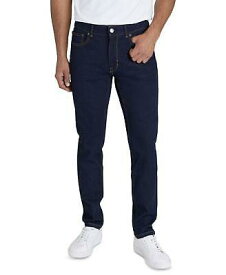 ディーケーエヌワイ DKNY Mens Signature Skinny Jeans Blue Mountain 38x32 PURPLE Size 38X32 メンズ