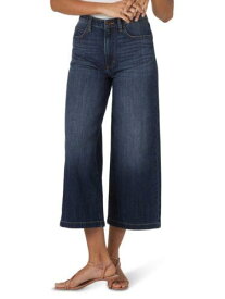 リー Lee Womens High Rise Wide Leg Crop Jean Great Bend 29 Blue Size 29 in Waist レディース