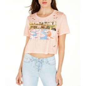 Guess ゲス GUESS NEW Women's Rhinestoned Destroyed Cropped T-shirt Casual Shirt Top M TEDO レディース