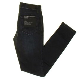 Dylan George DYLAN GEORGE NEW Women's Dark Wash Carine Contemporary-fit Skinny Jeans 24 TEDO レディース